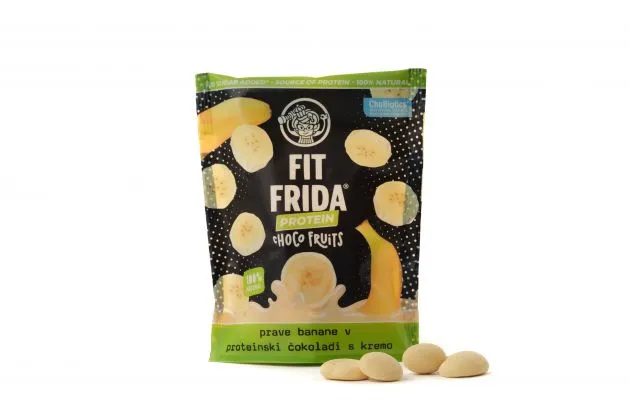 [TF007] Tante Frida CHOCO FRUIT BANANA - WHITE CHOC 9 X 100 G