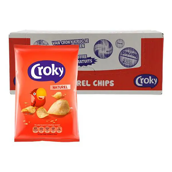 [71050] CROKY CHIPS ZOUT 20 x 40 g